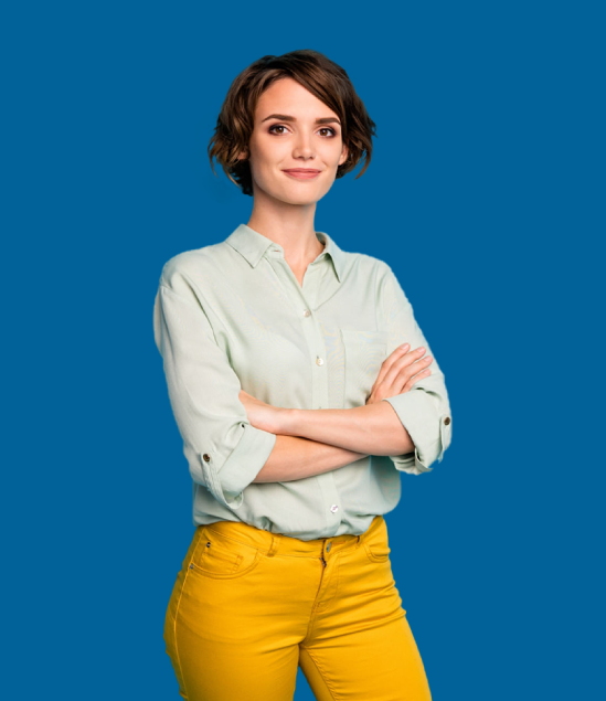 Young woman in Cybersecurity