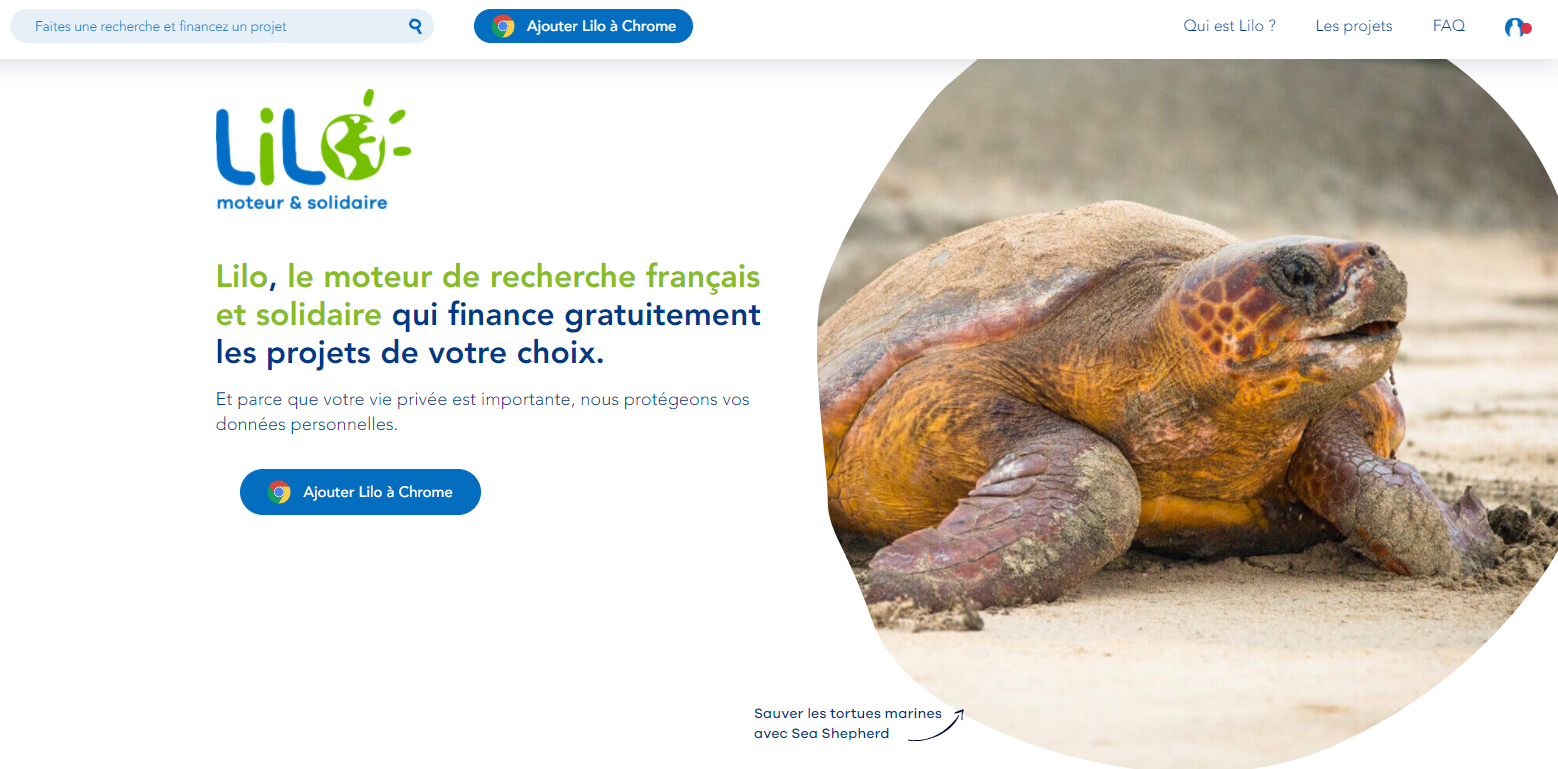 Lilo homepage